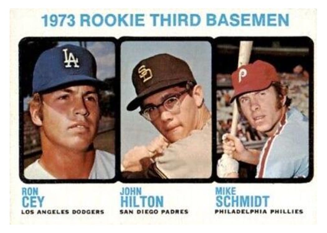 1973 Topps 1973 Rookie Third Basemen #615 card