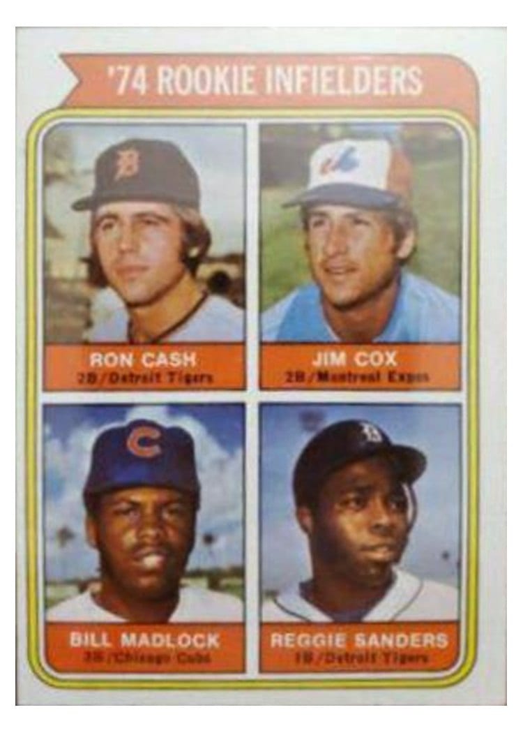 1974 Topps 1974 Rookie Infielders #600 card