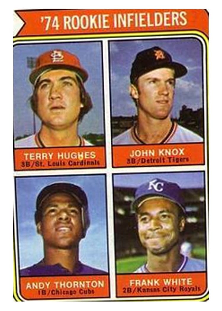 1974 Topps 1974 Rookie Infielders #604 card