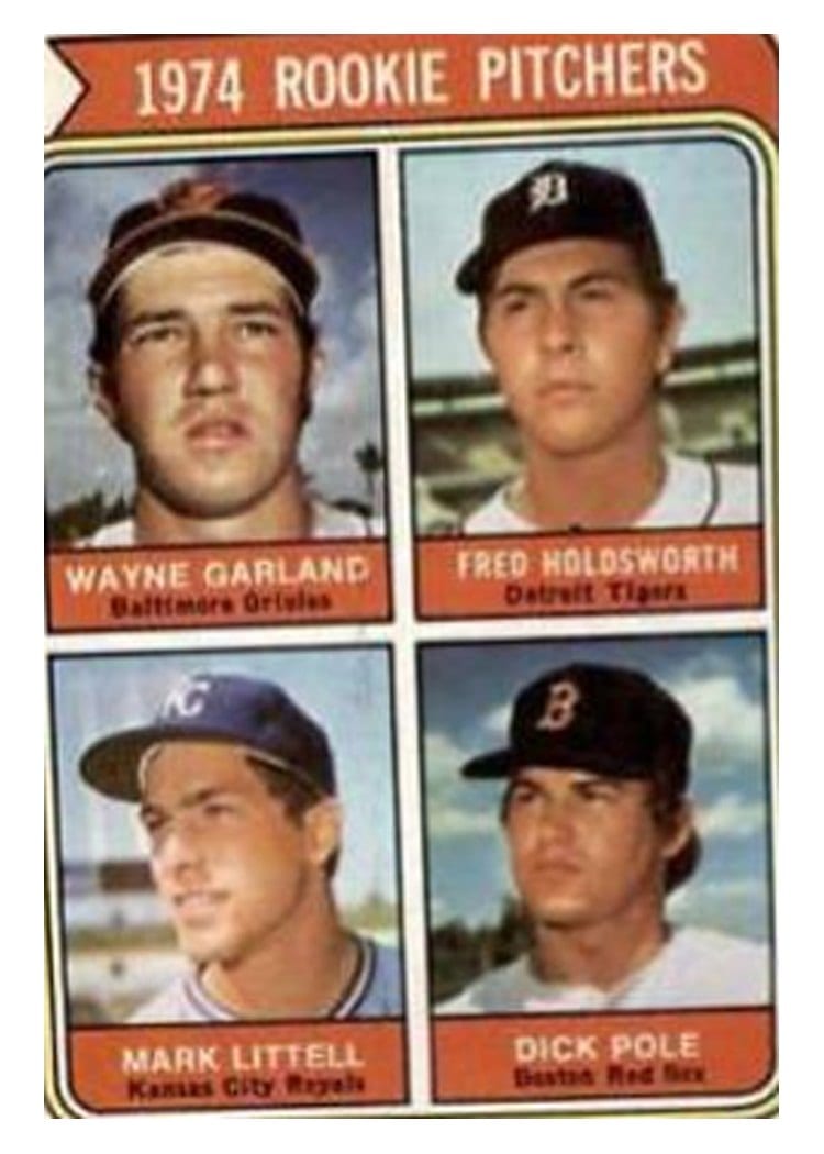 1974 Topps 1974 Rookie Pitchers #596 card