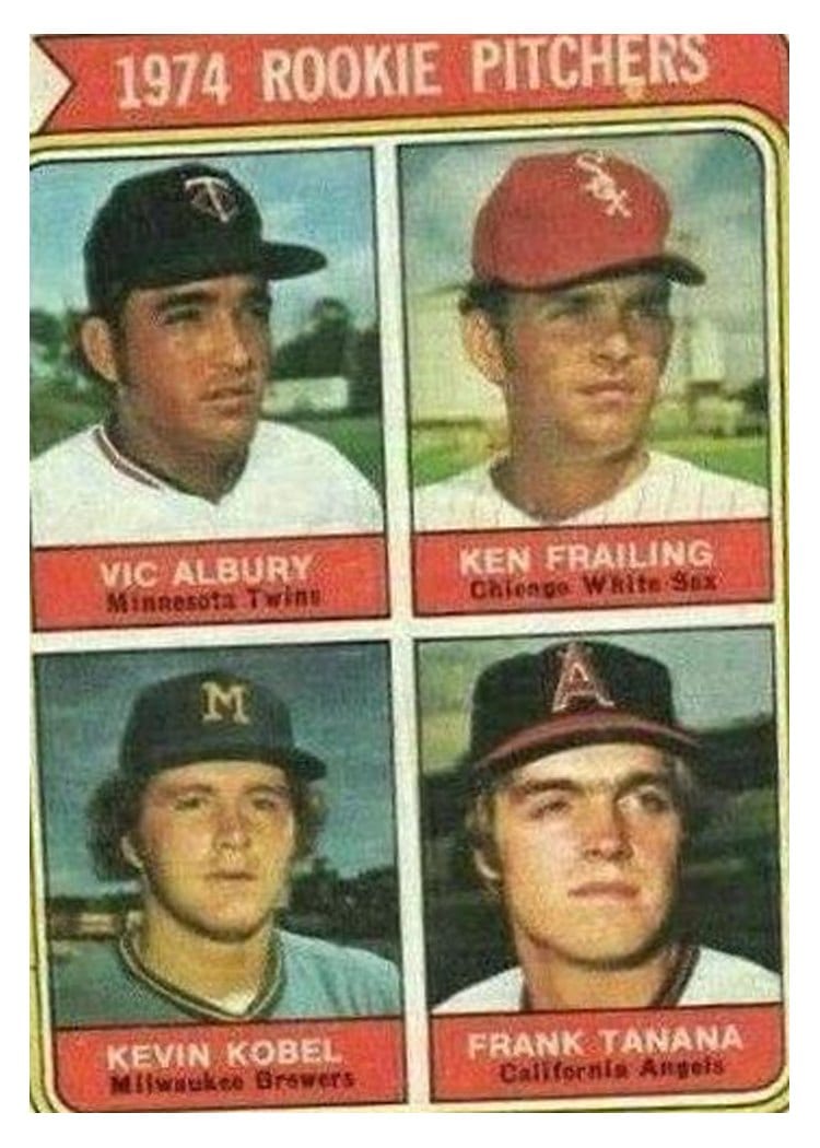 1974 Topps 1974 Rookie Pitchers #605 card