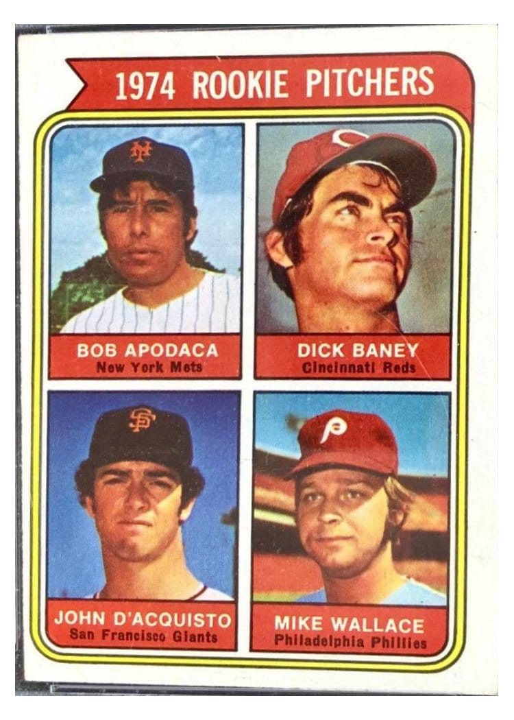 1974 Topps 1974 Rookie Pitchers #608 card