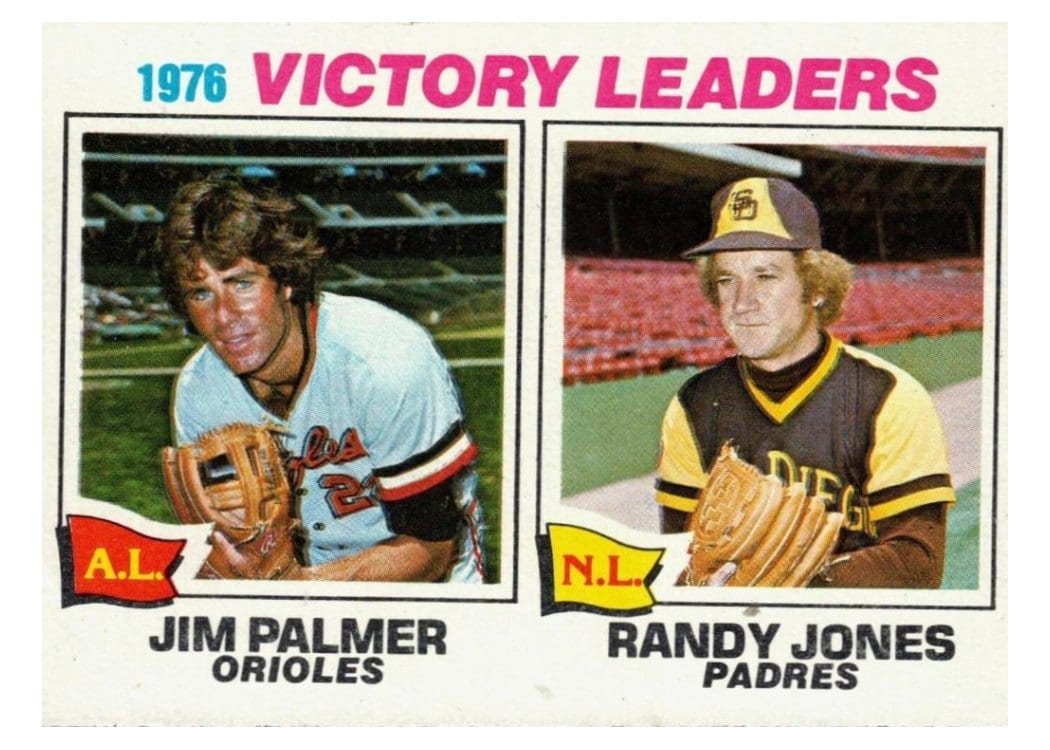 1977 Topps 1976 Victory Leaders #5 card