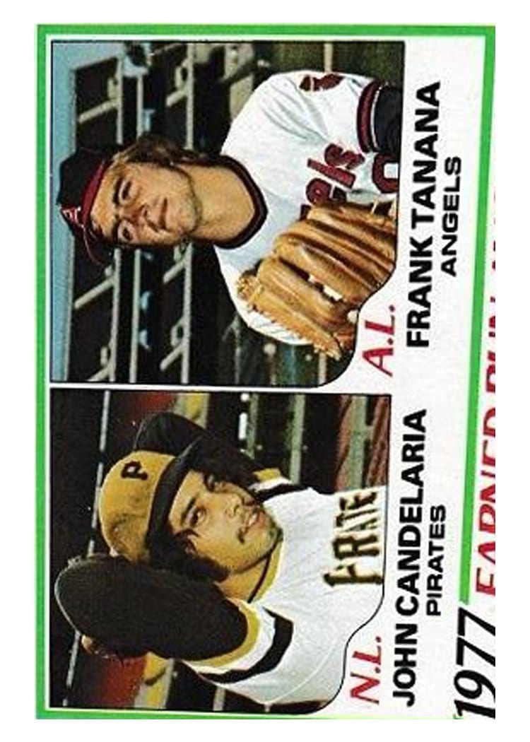 1978 Topps 1977 ERA Leaders #207 card