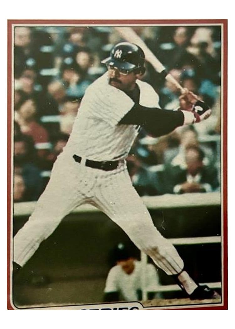 1978 Topps 1977 World Series #413 card