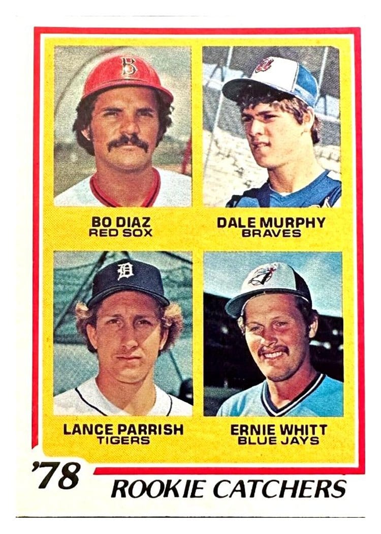 1978 Topps 1978 Rookie Catchers #708 card