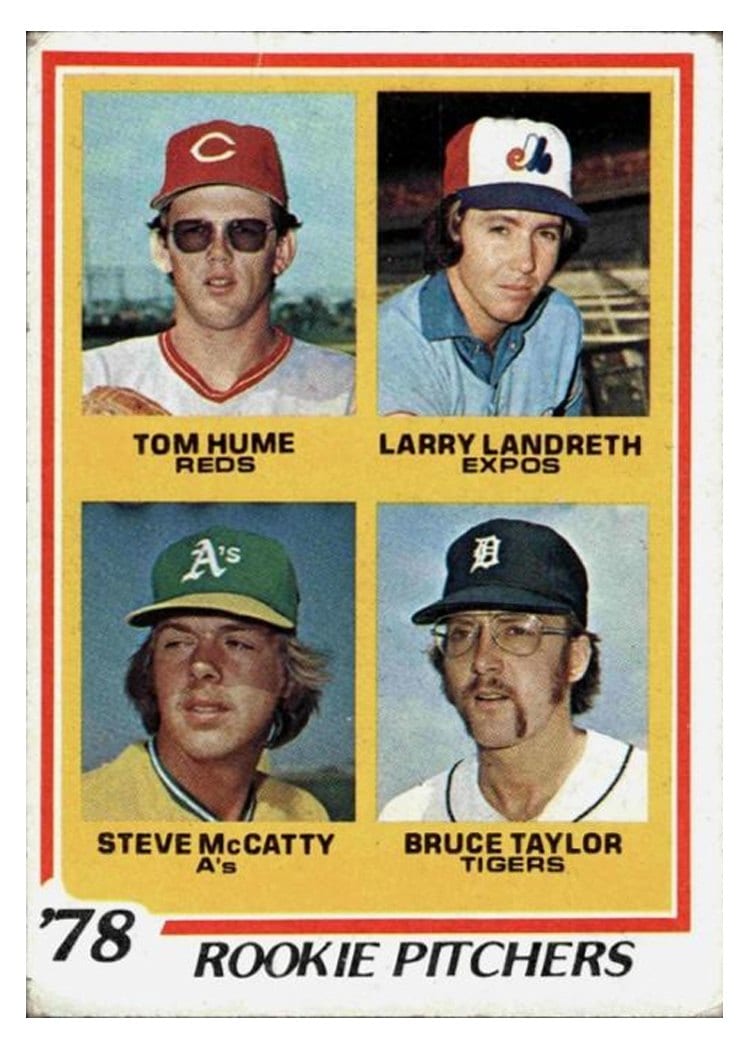 1978 Topps 1978 Rookie Pitchers #701 card