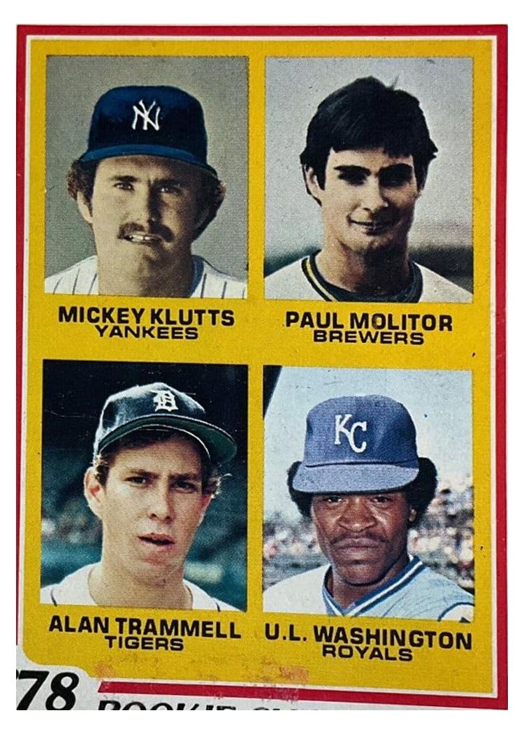 1978 Topps 1978 Rookie Shortstops #707 card
