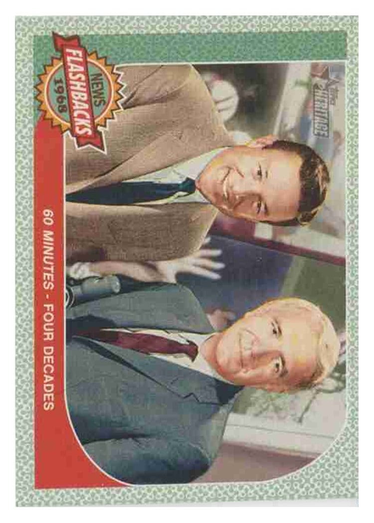 2017 Topps Heritage News Flashbacks 60 Minutes #NF-5 card