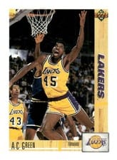 1991-92 Upper Deck Base Set A.C. Green #177 card
