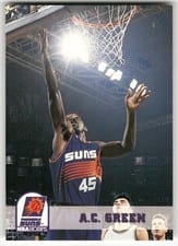 1993-94 Hoops Base Set A.C. Green #390 card