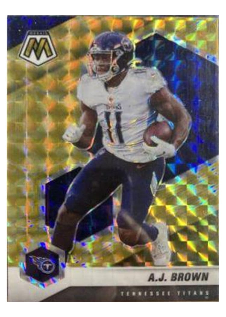 2021 Panini Mosaic Base Set A.J. Brown #195 card