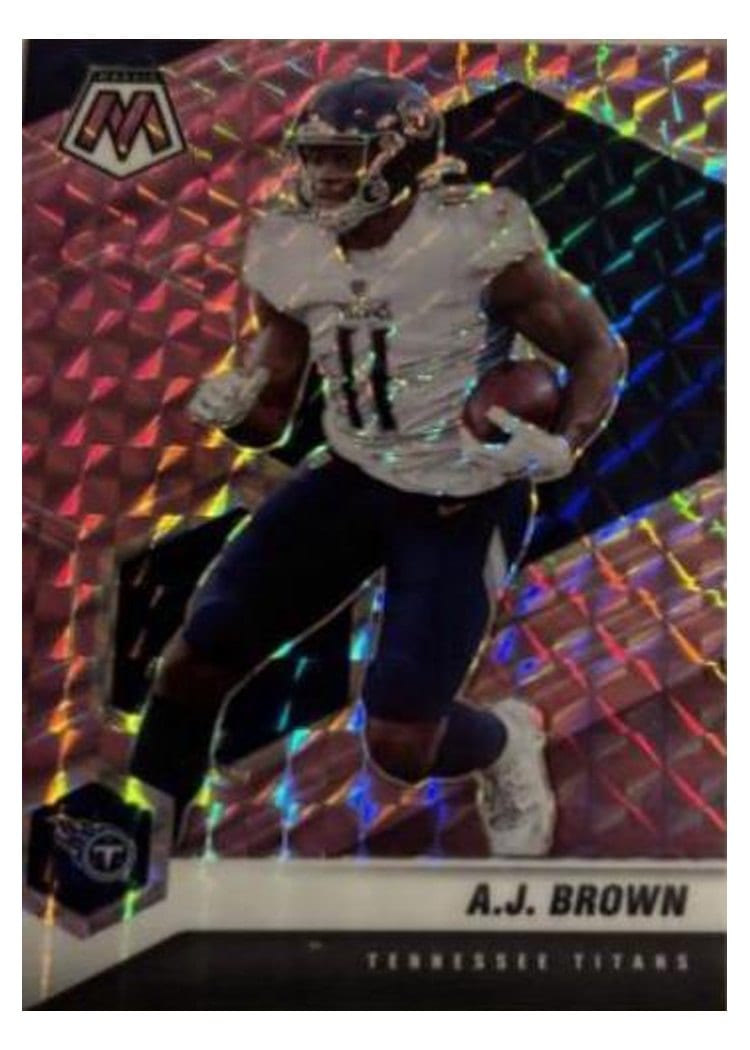 2021 Panini Mosaic Base Set A.J. Brown #195 card
