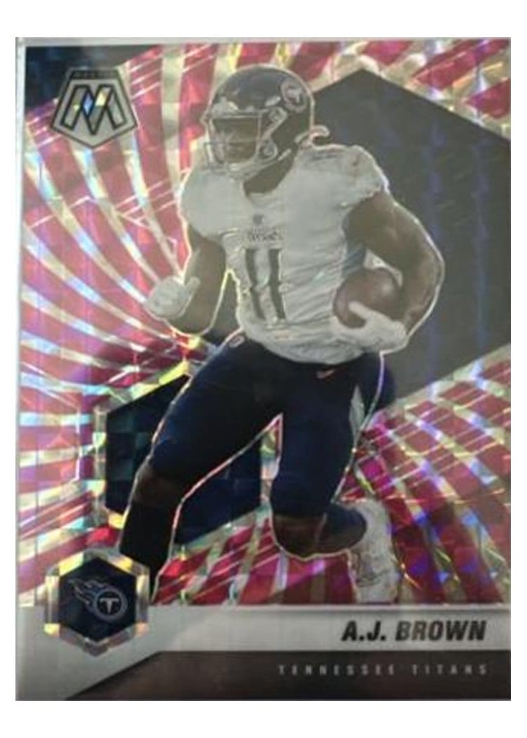 2021 Panini Mosaic Base Set A.J. Brown #195 card