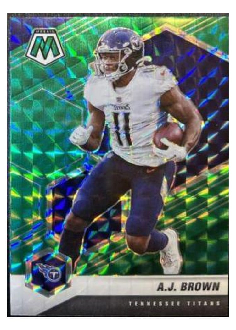2021 Panini Mosaic Base Set A.J. Brown #195 card