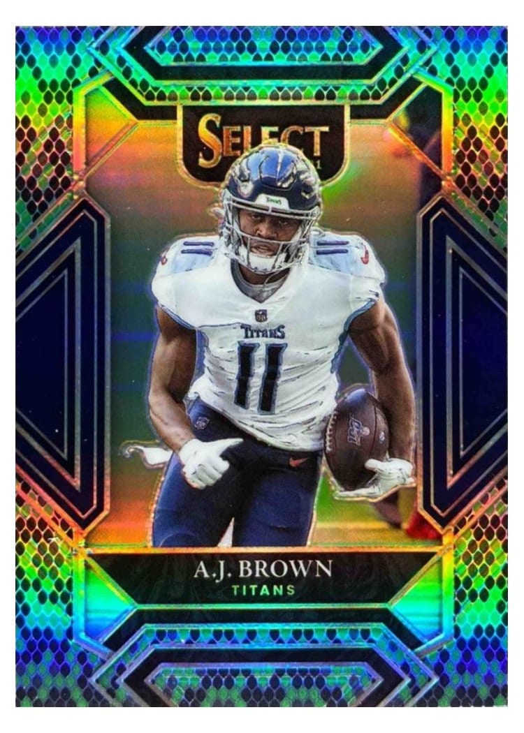 2021 Panini Select Base Set A.J. Brown #233 card