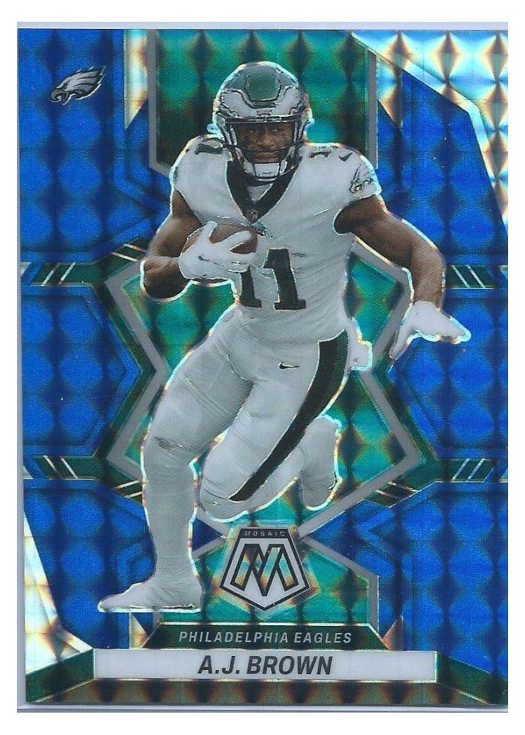 2022 Panini Mosaic Base Set A.J. Brown #191 card