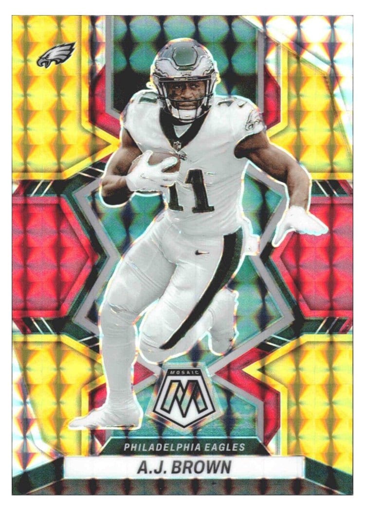 2022 Panini Mosaic Base Set A.J. Brown #191 card
