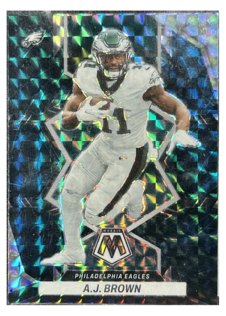 2022 Panini Mosaic Base Set A.J. Brown #191 card