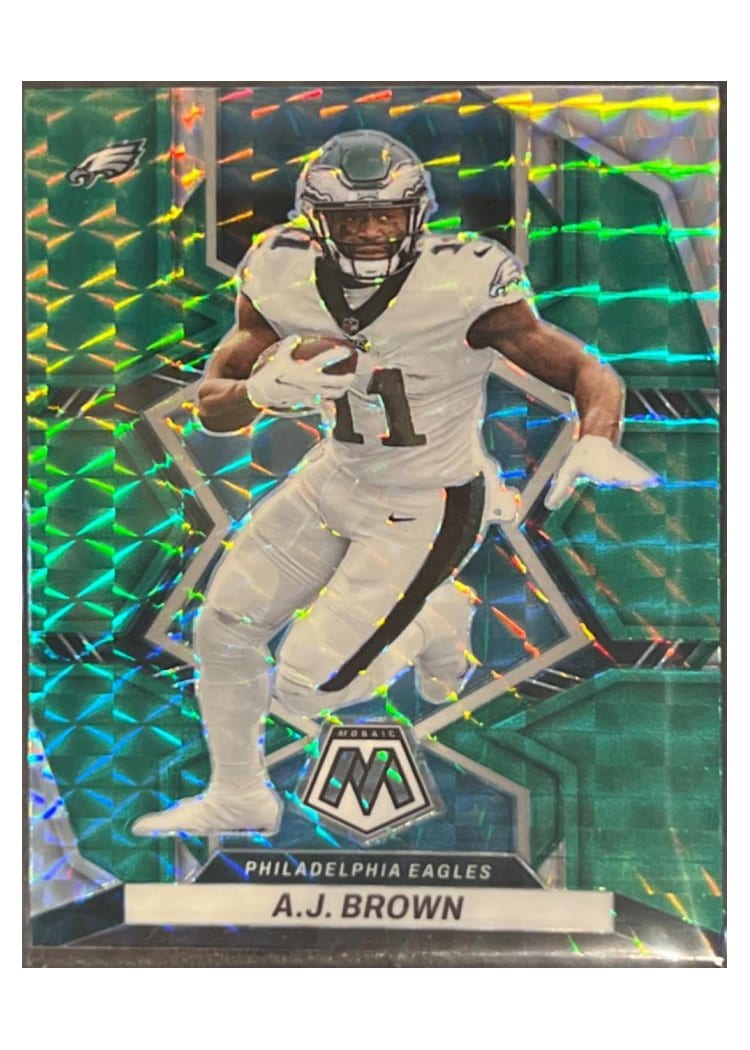 2022 Panini Mosaic Base Set A.J. Brown #191 card