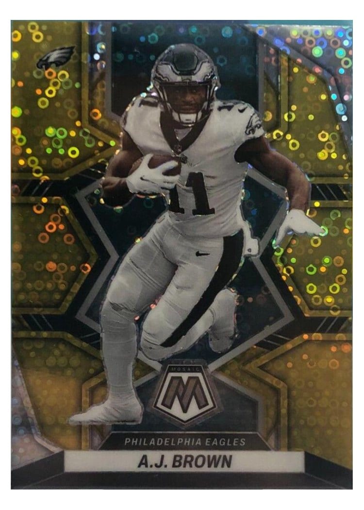 2022 Panini Mosaic Base Set A.J. Brown #191 card