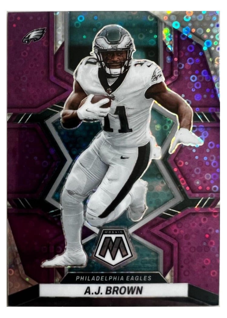 2022 Panini Mosaic Base Set A.J. Brown #191 card
