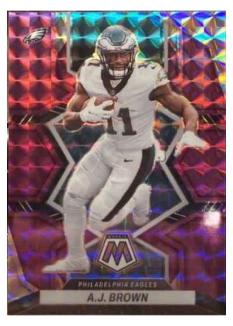 2022 Panini Mosaic Base Set A.J. Brown #191 card