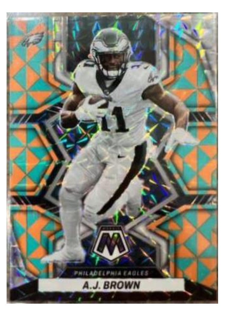 2022 Panini Mosaic Base Set A.J. Brown #191 card