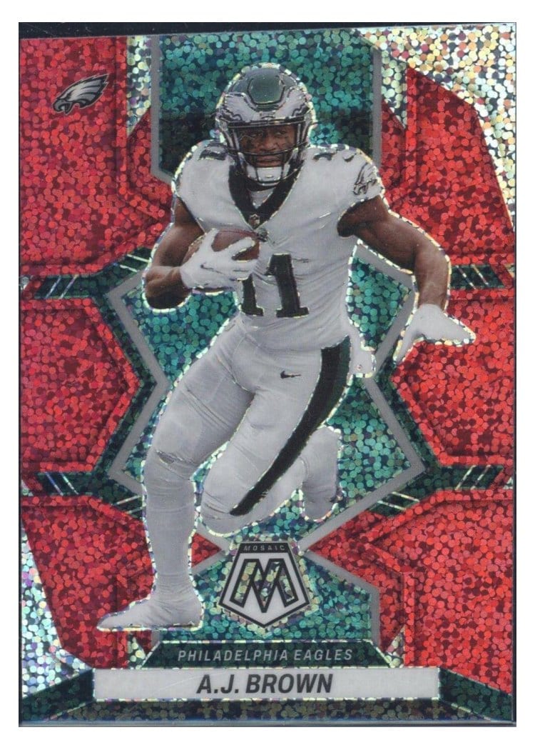 2022 Panini Mosaic Base Set A.J. Brown #191 card