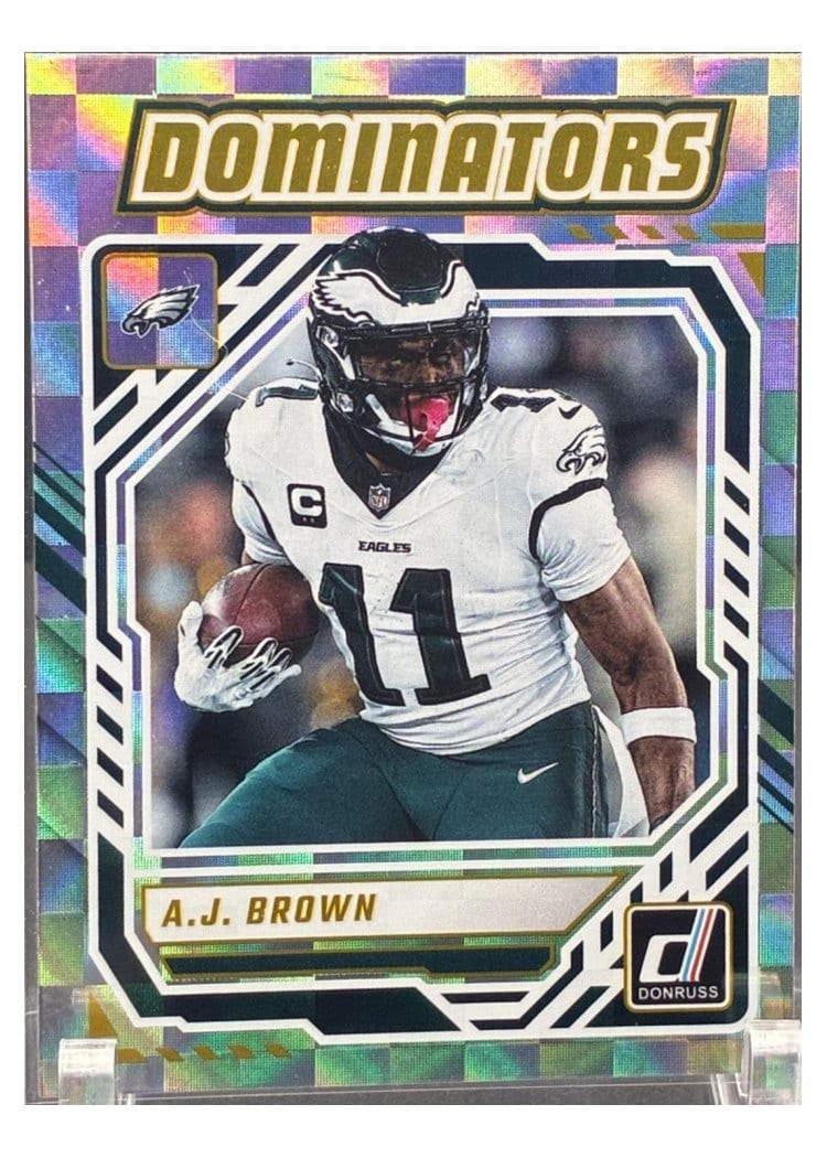 2025 Donruss Dominators A.J. Brown #DOM-ABN card
