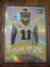 2025 Donruss Optic Sunday Kings A.J. Brown #15 card