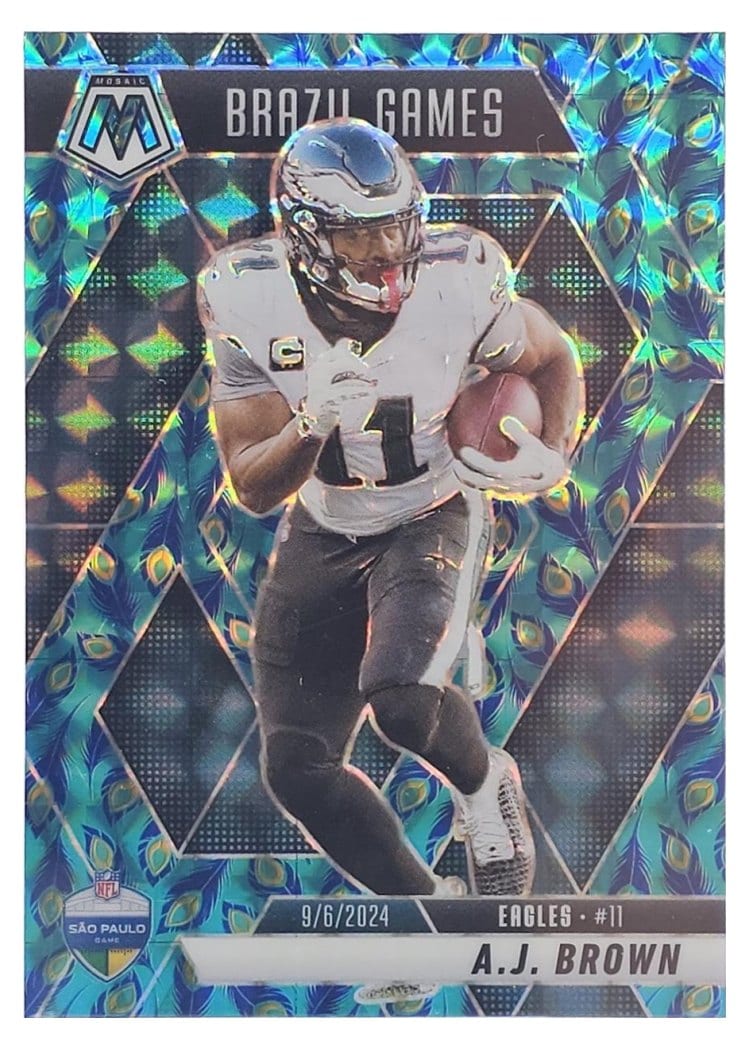2025 Panini Mosaic Base Set A.J. Brown #266 card