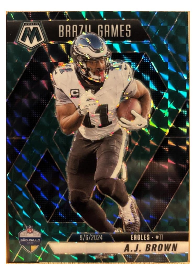 2025 Panini Mosaic Base Set A.J. Brown #266 card
