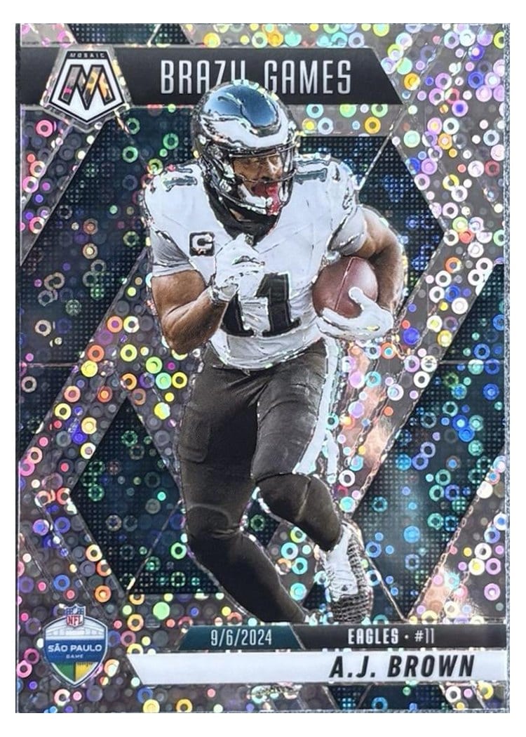 2025 Panini Mosaic Base Set A.J. Brown #266 card