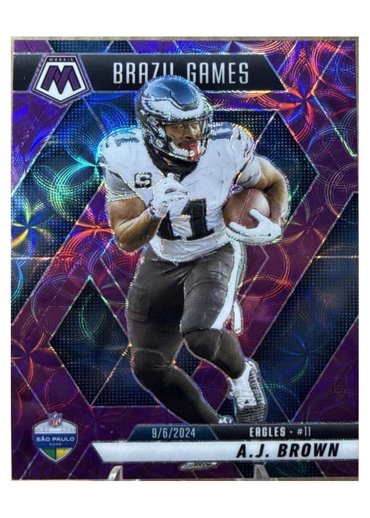 2025 Panini Mosaic Base Set A.J. Brown #266 card