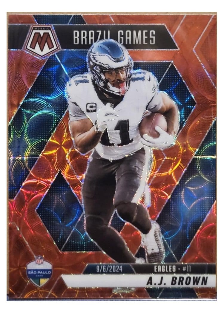 2025 Panini Mosaic Base Set A.J. Brown #266 card