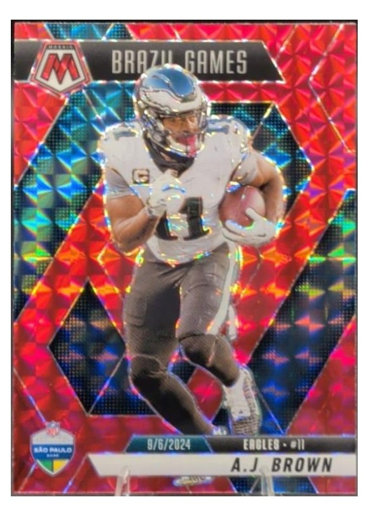 2025 Panini Mosaic Base Set A.J. Brown #266 card
