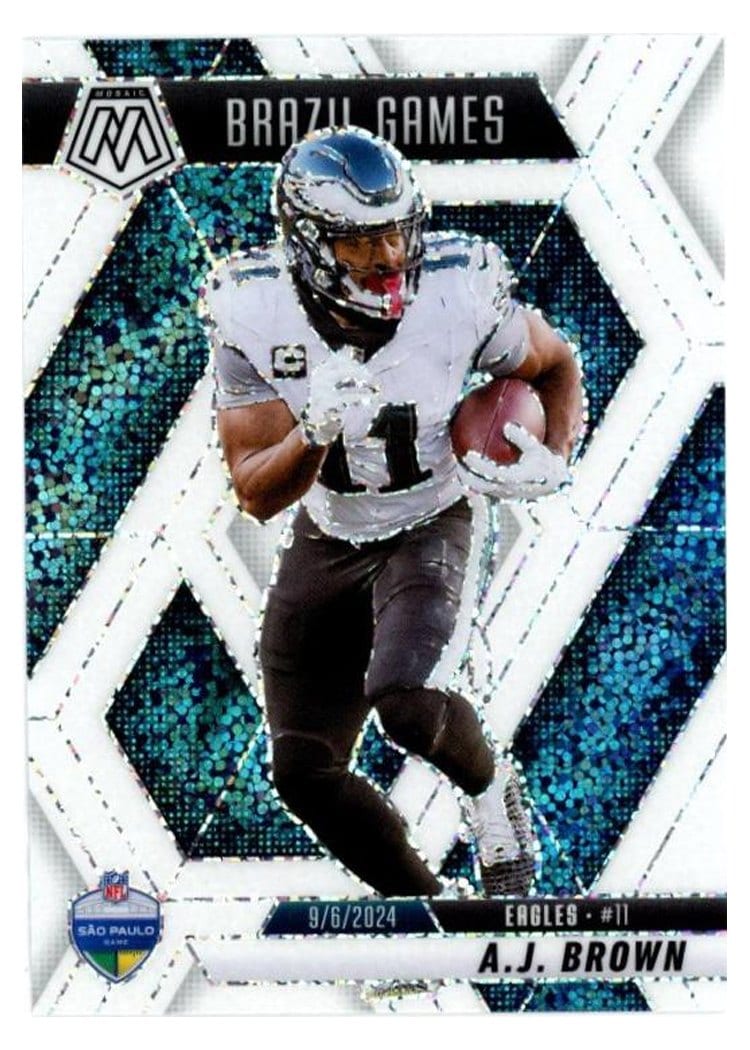 2025 Panini Mosaic Base Set A.J. Brown #266 card