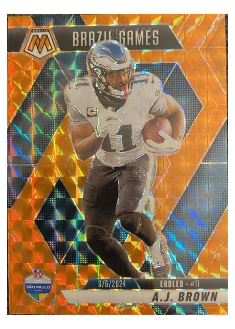 2025 Panini Mosaic Base Set A.J. Brown #266 card