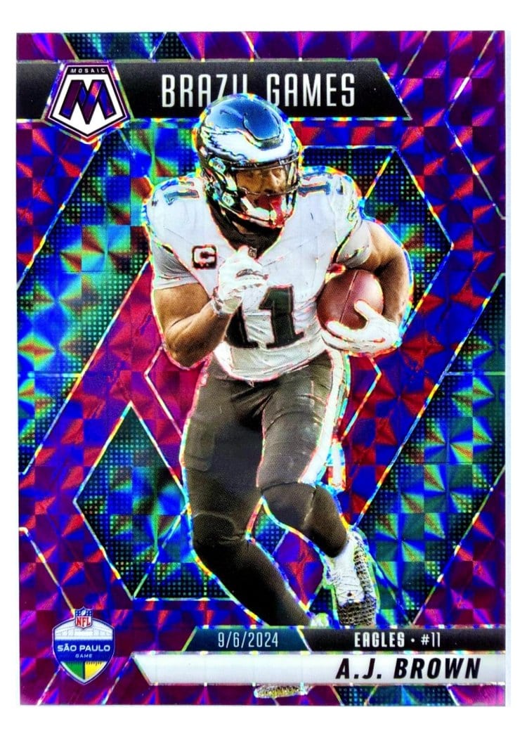 2025 Panini Mosaic Base Set A.J. Brown #266 card