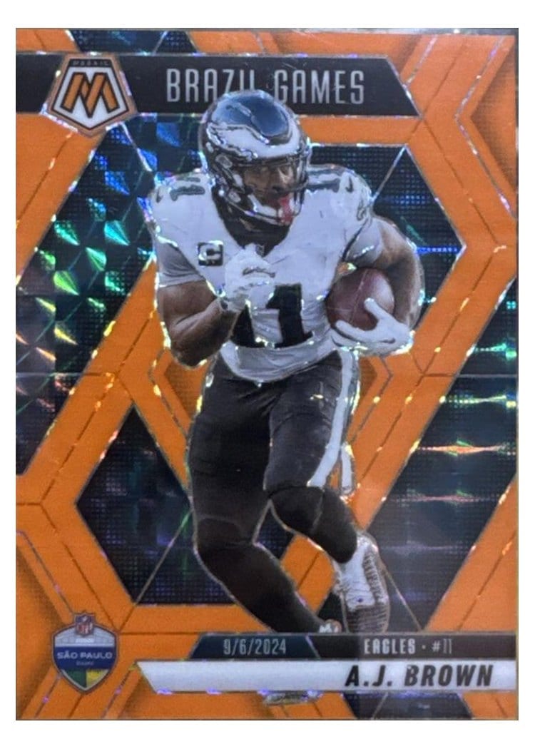 2025 Panini Mosaic Base Set A.J. Brown #266 card