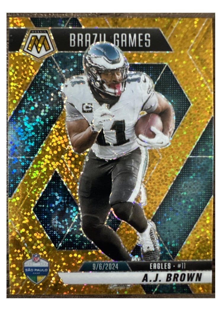 2025 Panini Mosaic Base Set A.J. Brown #266 card