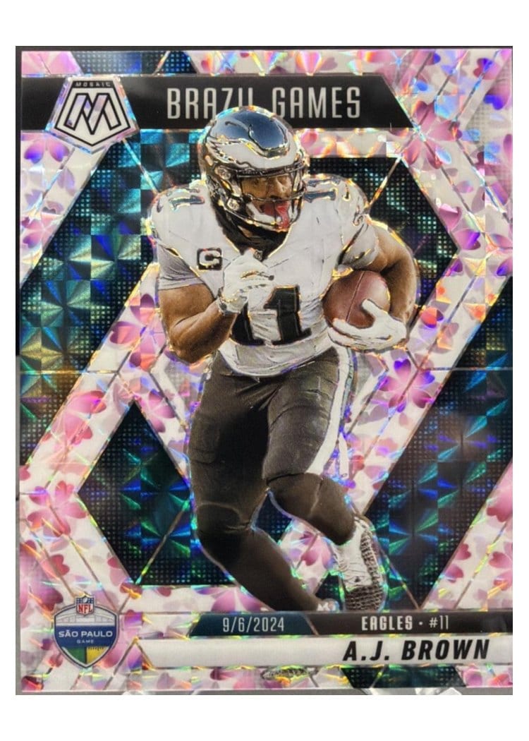 2025 Panini Mosaic Base Set A.J. Brown #266 card