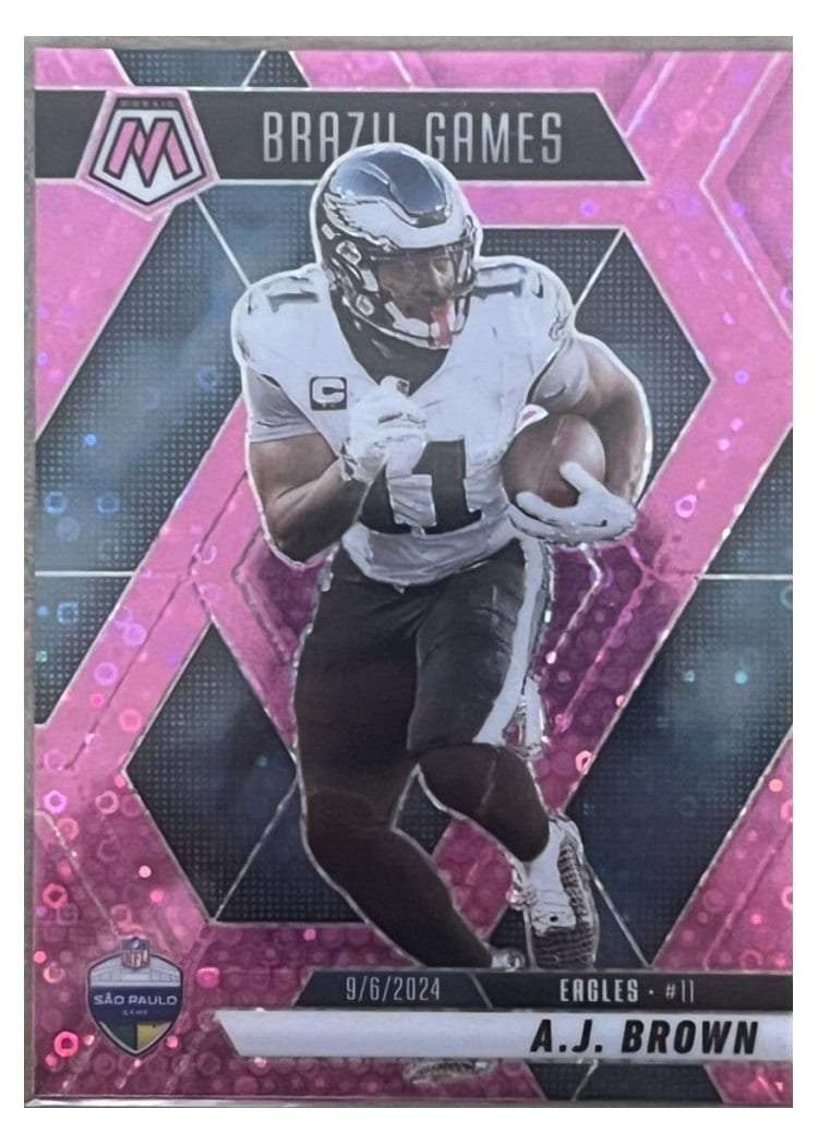 2025 Panini Mosaic Base Set A.J. Brown #266 card
