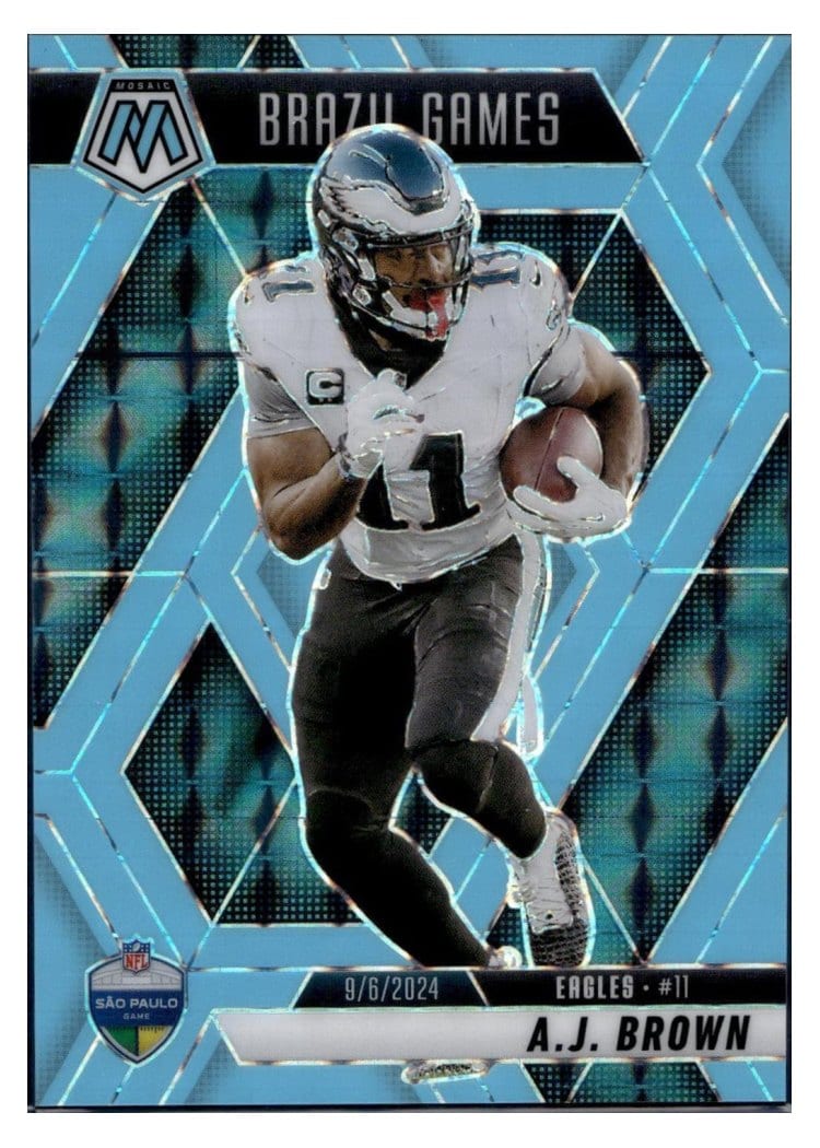2025 Panini Mosaic Base Set A.J. Brown #266 card