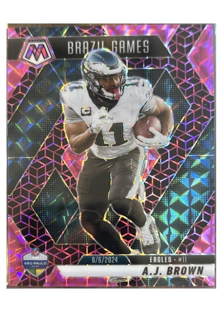 2025 Panini Mosaic Base Set A.J. Brown #266 card