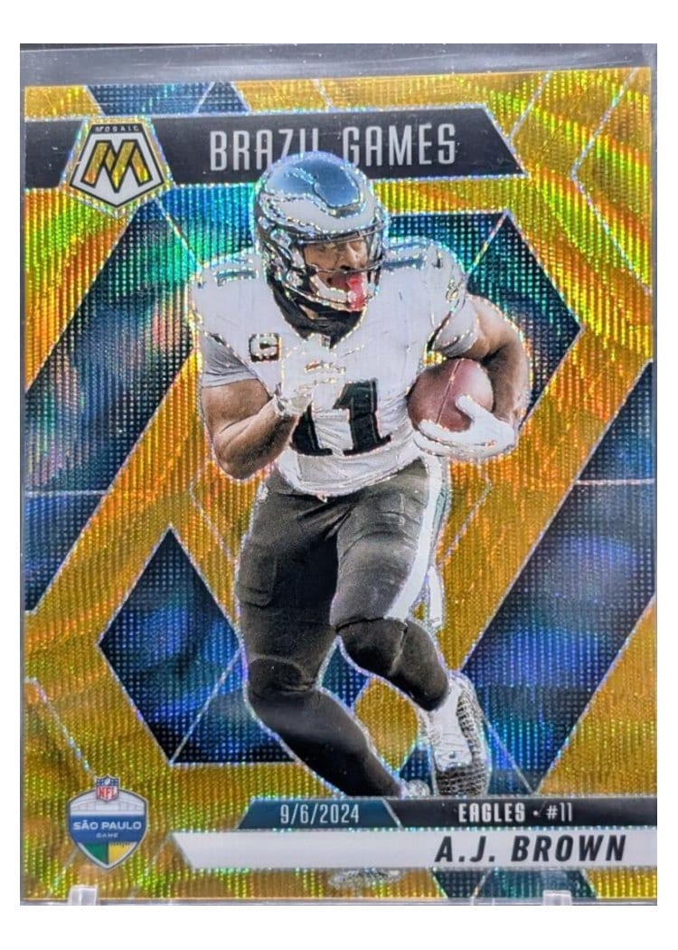 2025 Panini Mosaic Base Set A.J. Brown #266 card