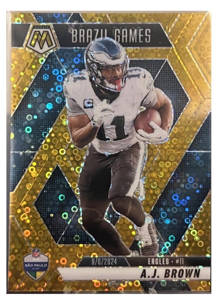 2025 Panini Mosaic Base Set A.J. Brown #266 card