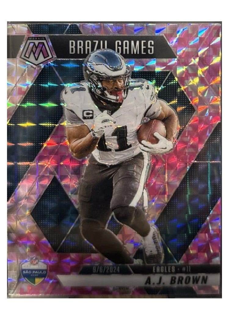 2025 Panini Mosaic Base Set A.J. Brown #266 card