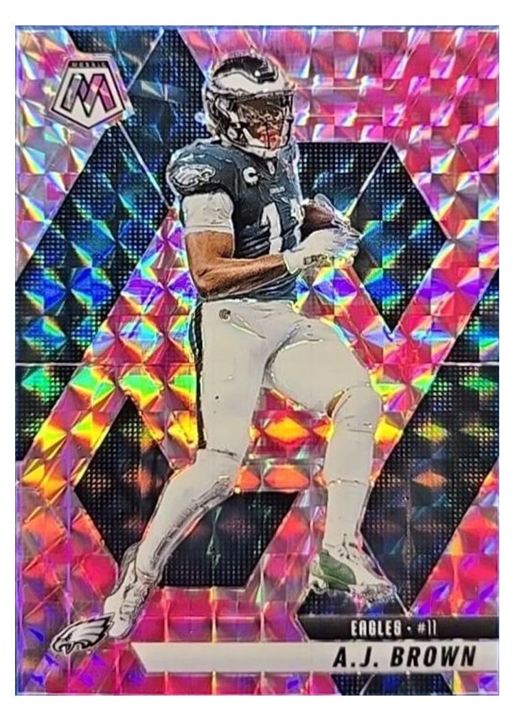 2025 Panini Mosaic Base Set A.J. Brown #78 card